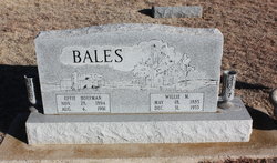 Willie Morris Bales 