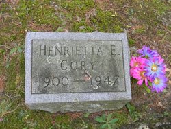 Henrietta E “Hattie” Cory 