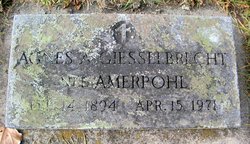 Agnes A <I>Amerpohl</I> Giesselbrecht 