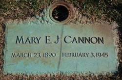 Mary Elizabeth Cannon 