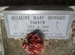 Aszaline Mary <I>Howard</I> Parker 