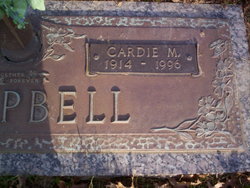 Cardie May <I>Allen</I> Campbell 