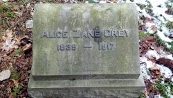 Alice Josephine “Allie” <I>Zane</I> Grey 
