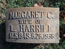 Margaret Caroline “Maggie” <I>Stockton</I> Harrill 