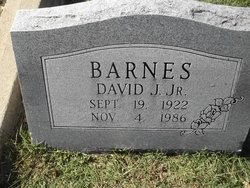 David Jones Barnes Jr.