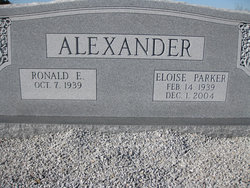 Eloise <I>Parker</I> Alexander 