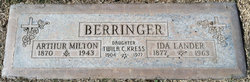 Ida M <I>Lander</I> Berringer 