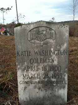Katie <I>Washington</I> Coleman 