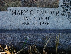 Mary C <I>Snyder</I> Bauer 