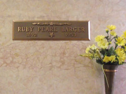 Ruby Pearl <I>Cravens</I> Barger 