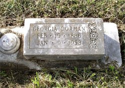 Georgia Elizabeth <I>Dorman</I> DuBose 