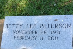 Betty Lee Peterson 
