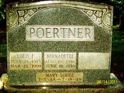 Bernadette <I>Fischer</I> Poertner 