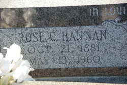 Rose C Hannan 
