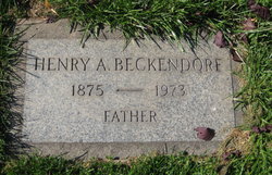 Henry Adolph Beckendorf 