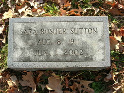 Sarah Grey <I>Bosher</I> Sutton 