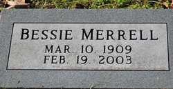 Bessie Merrell 