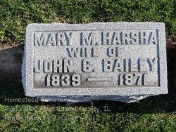 Mary Margaret <I>Harsha</I> Bailey 
