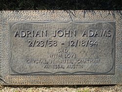 Adrian John Adams 