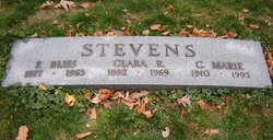 Clara Rebecca <I>Starrett</I> Stevens 