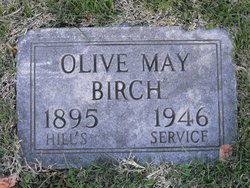 Olive May <I>Tullis</I> Birch 