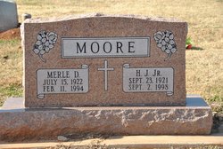 Merle Delores <I>Mitchell</I> Moore 