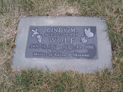 Cindy Marie <I>Fuhrman</I> Wolf 