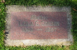 Leila Minnie <I>Gilhousen</I> Corson 