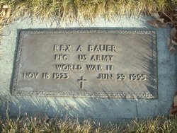 PFC Rex A. Bauer 