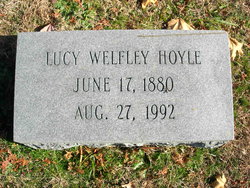 Lucy Walker <I>Welfley</I> Hoyle 
