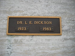 Dr Lydle E. Dickson 