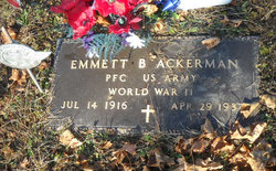 PFC Emmett B. Ackerman 