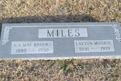 Ila May <I>Brooks</I> Miles 