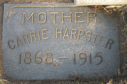 Carrie May <I>Darling</I> Harpster 