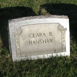Clara B. <I>Moffitt</I> Hanshaw 