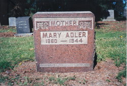 Maria Elisabeth “Mary” <I>Adler</I> Adler 