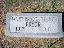 Janet Briggs <I>Tucker</I> Pryor 