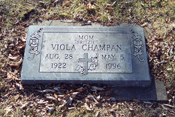 Viola Marie “Fritz” <I>Thompson</I> Champan 