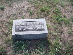 Anna “Annie” <I>Campbell</I> Harned 