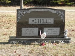 Janet Grace <I>Adams</I> Achille 