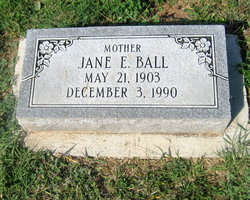 Jane Elizabeth Ball 