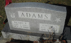 Henry P Adams 