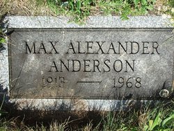 Max Alexander Anderson 