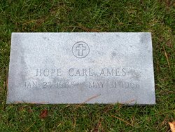 Hope <I>Carl</I> Ames 