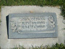 John Oldham 