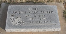 Pauline Mary <I>Dorais</I> Allard 
