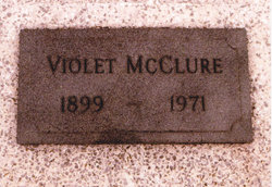 Violet Fay <I>Hall</I> McClure 