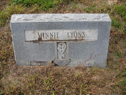 Minnie <I>Spence</I> Lyons 