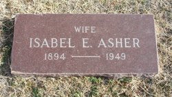 Isabel E Asher 
