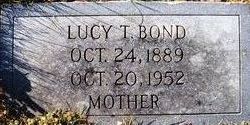Lucy Tabitha <I>Gardner</I> Bond 